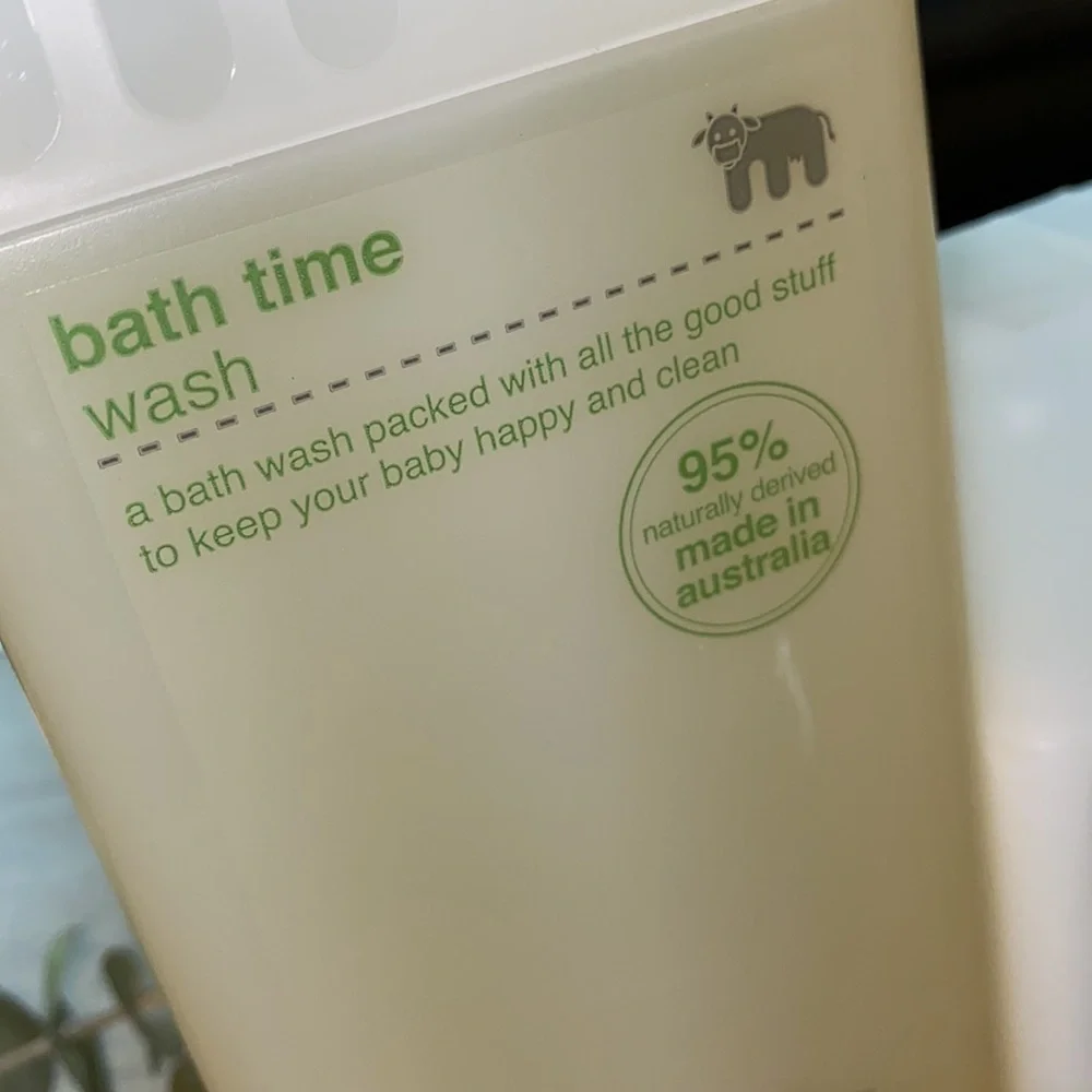 Milk & co‎ baby wash and cream NEW 95% naturally derived moisturizer & soap